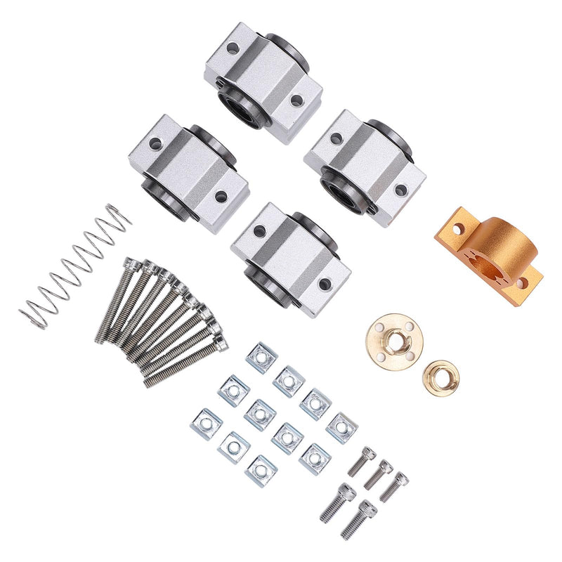 Z Axes Slide Table Mount Kit, Drawer Track Guide Kit for 3018 Plus Engraving Machine Stable, Adjustable Z Axis Mounting System Secure Mounting Platform Smooth Motion Easy Installation, Compatibility