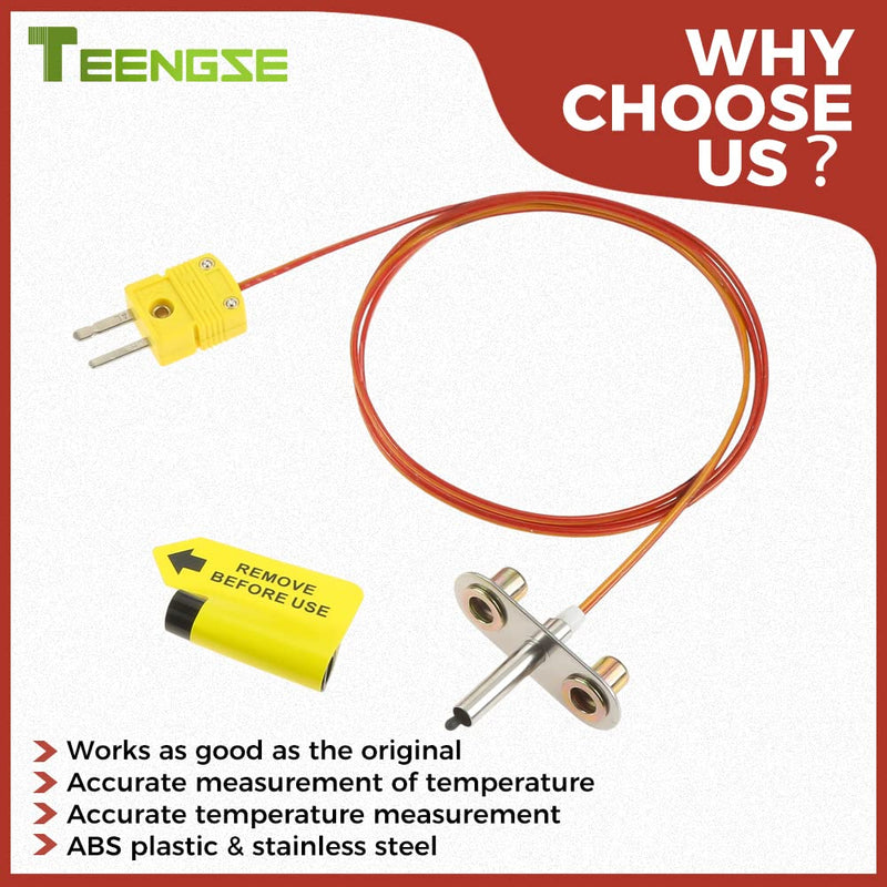[Australia - AusPower] - Thermocouple Probe Compatible with Traeger Ironwood 650/885 and Pro 575/780, D2 thermocouple Probe Replacement Parts KIT0422 