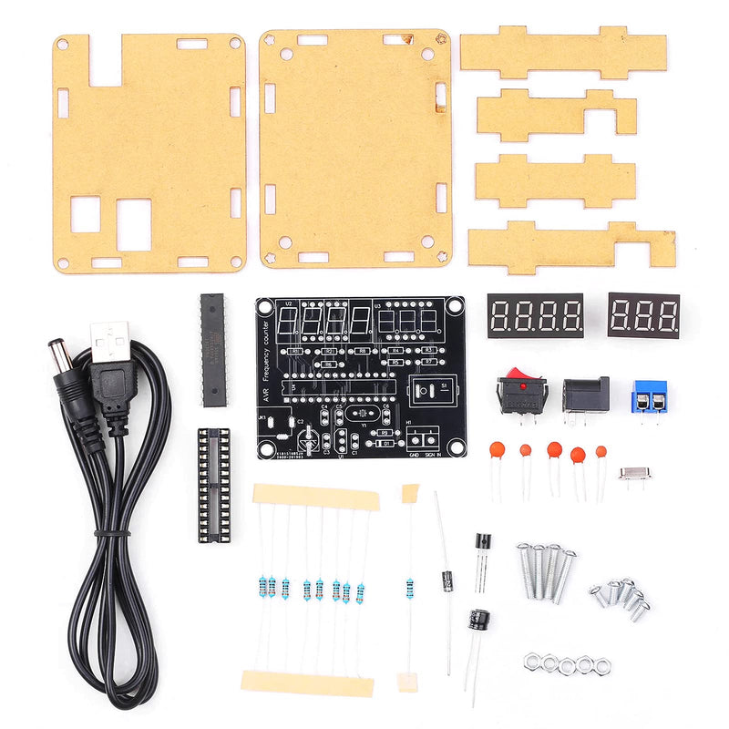 0,45 Hz-10 MHz Frequenzmesser Frequenzzähler VR Frequenz mit Shell Cymometer DIY Kit