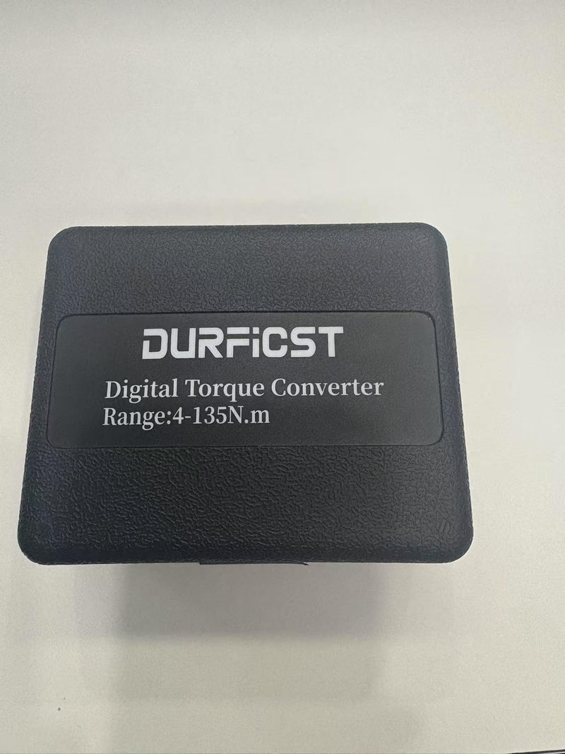 [Australia - AusPower] - Digital Torque Wrench,DURFICST 1/2" Digital Torque Adapter with Backlight/Alarm, Electronic Torque Wrench Converter with ±2% Accuracy, Range 4-135 N.m,Buzzer and LED Indicator, for Automotive Repair. 