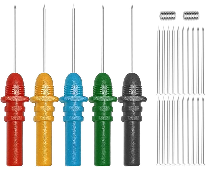 [Australia - AusPower] - Hantek Oscilloscope Accessory Set 20:1 Attenuator with Auto Test Leads and Acupuncture Probe for Automobile Measurement(201x 2+30A+307) HT30A+201*2+307 