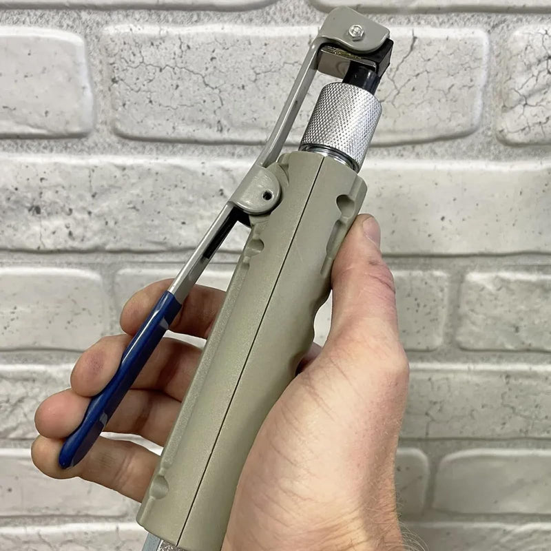 [Australia - AusPower] - Sand Blaster Gun with 4 Ceramic Tips, Abrasive Blaster Nozzles, Remove Abrasive Stain Rust Grime for Multiple Media 