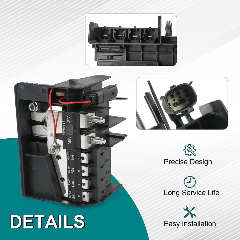 [Australia - AusPower] - Fuse Box Battery Terminal with Cover GM #84131629 84335366 - Compatible with Chevrolet Malibu 1.5L 2.0L 2016-2023 