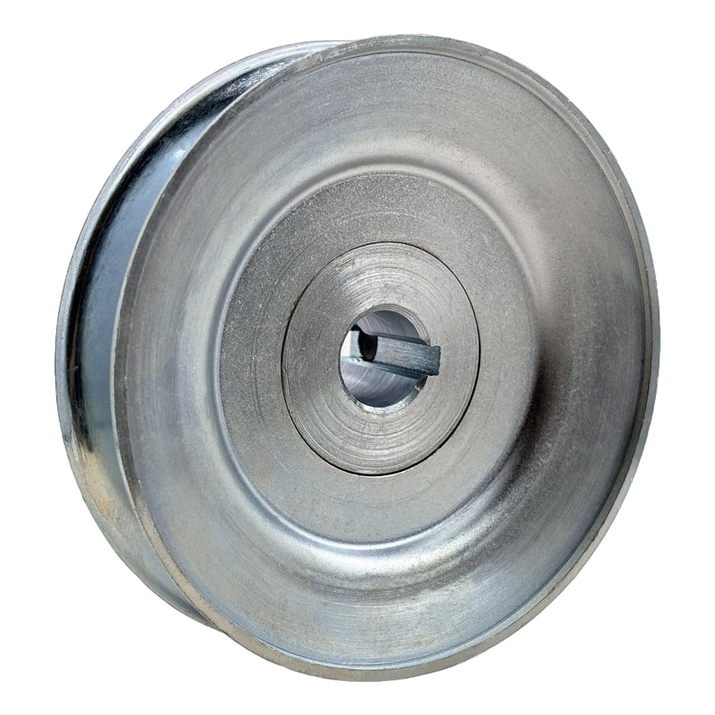 [Australia - AusPower] - AB400-5/8 Single Groove Web Sheaves, v Belt Pulley 4" OD 5/8 inch bore,Motor Pulley Carbon Steel for A B 5L 4L V-Belts 