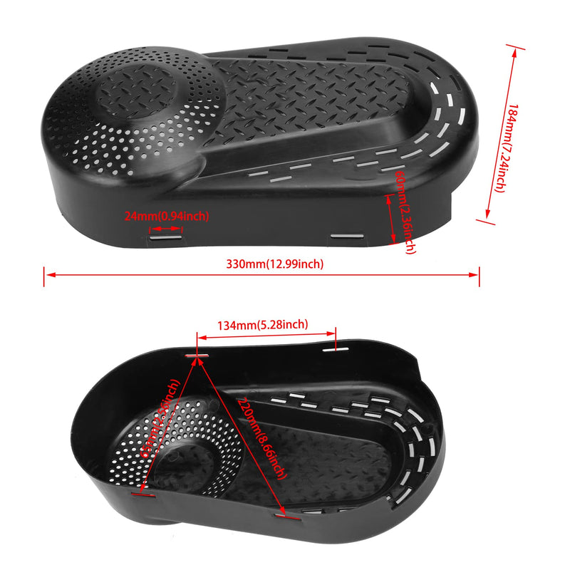 [Australia - AusPower] - GREHUA Upgrade Mini Bike Clutch Cover Compatible with Coleman CT200U CT200U-EX Trail 200 BT200X Falcon 200 Baja Motorsports Warrior Heat Hensim MB165 Predator 212cc 196cc 6.5hp Minibike Engine Parts 