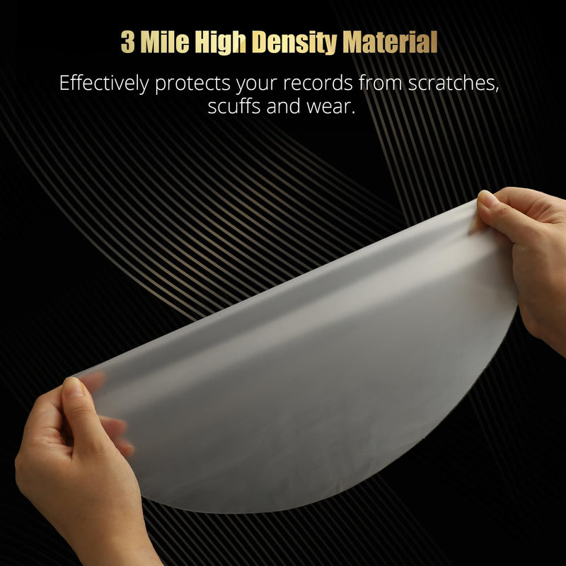 [Australia - AusPower] - 12 Inch Vinyl Record Sleeves Inner, Vinyl Sleeves Vinyl Record Inner Sleeves, Anti Static Round Bottom Vinyl Protective Sleeves - Ensure Your LP Collection Receives the Right Protection 30PCS 30 Pcs 