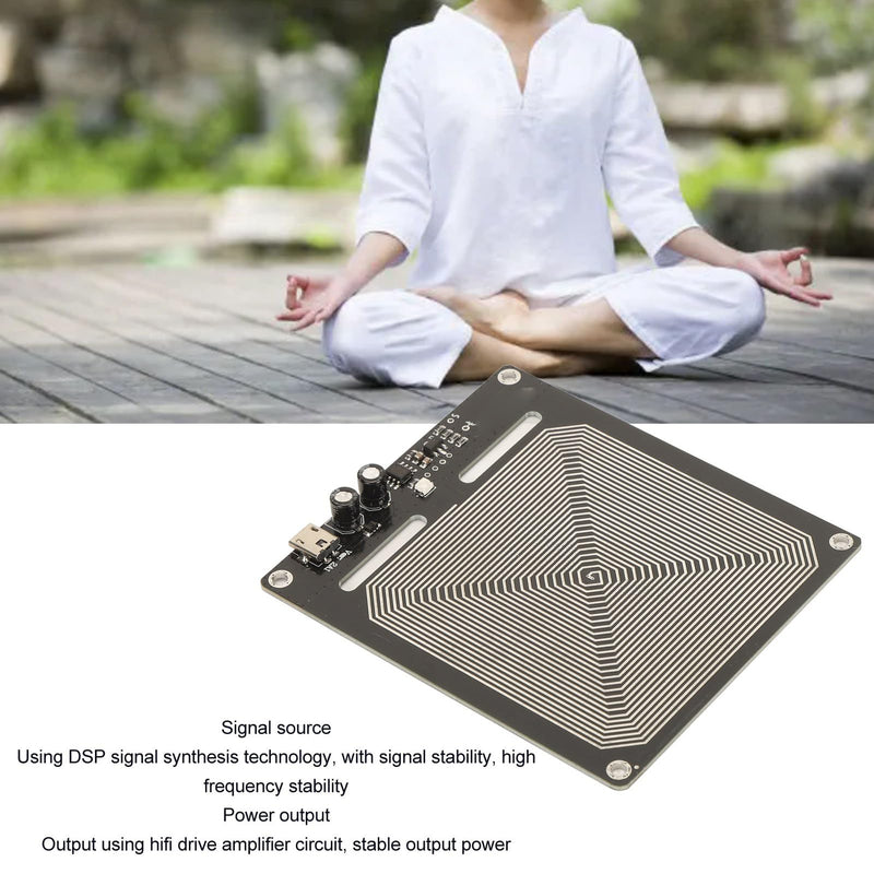 [Australia - AusPower] - Ejoyous Wave Generator, Wave Generator Professional Stable Signal 7.83HZ Low Frequency Pulse Generator for Bedroom Office 