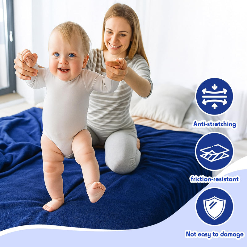 [Australia - AusPower] - Mindsoft 2 Meter Polyurethane Laminate (Pul) Pre-Cut Fabric by The Meter Waterproof Breathable Fabric for Cloth Diapers Bib Urinating Pad DIY Projects Outdoor Activewear Raincoat and Waterproof Decor 