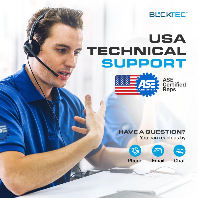 [Australia - AusPower] - BLCKTEC 420 Bluetooth OBD2 Scanner Diagnostic Tool - Vehicle Code Reader for Car - Clears Check Engine Light - Comes with Premium OBD App On IOS & Android - Works For All Cars 1996 & Newer Screen Size 1.8" 