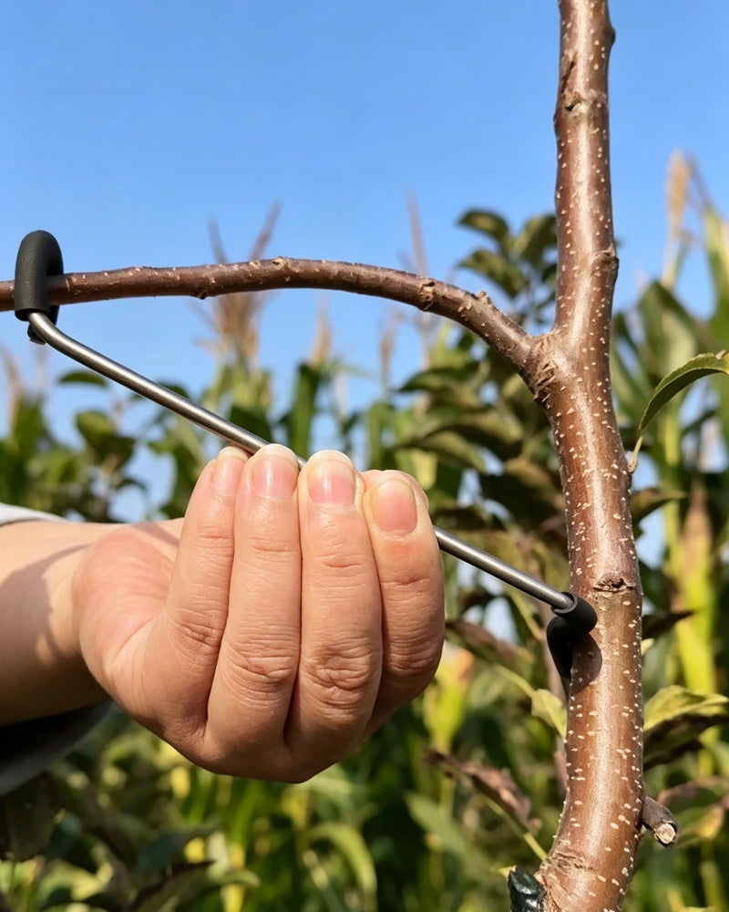 Fruit Tree Branch Separators 20 Pieces 7 Inch Branch Puller, New Fruit Branch Spreader Plastic Hose with Wrapped Iron Wire, Will Not Damage Branches, Branch Opening Angle Pull Branch Bending 18T