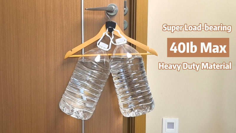 Latoxcaa Space Saving Hanger Hooks 70Pcs, Upgrade Heavy Duty Space Saver Hangers Connector Hooks for Clothes, Premium Hanging Closet Organizer for Dorm, Ganchos para Colgar Ropa, Black 70 Pcs
