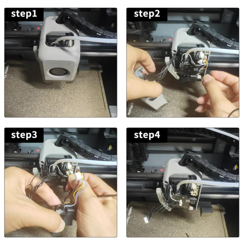 3D Printer Accessories Extruder Motor for BambuLab X1 X1C P1S P1P: 36 Stepper Motor 2 Phase 1.8 Step Angle DC 2.4V 1A F Class 0.1KG Weight
