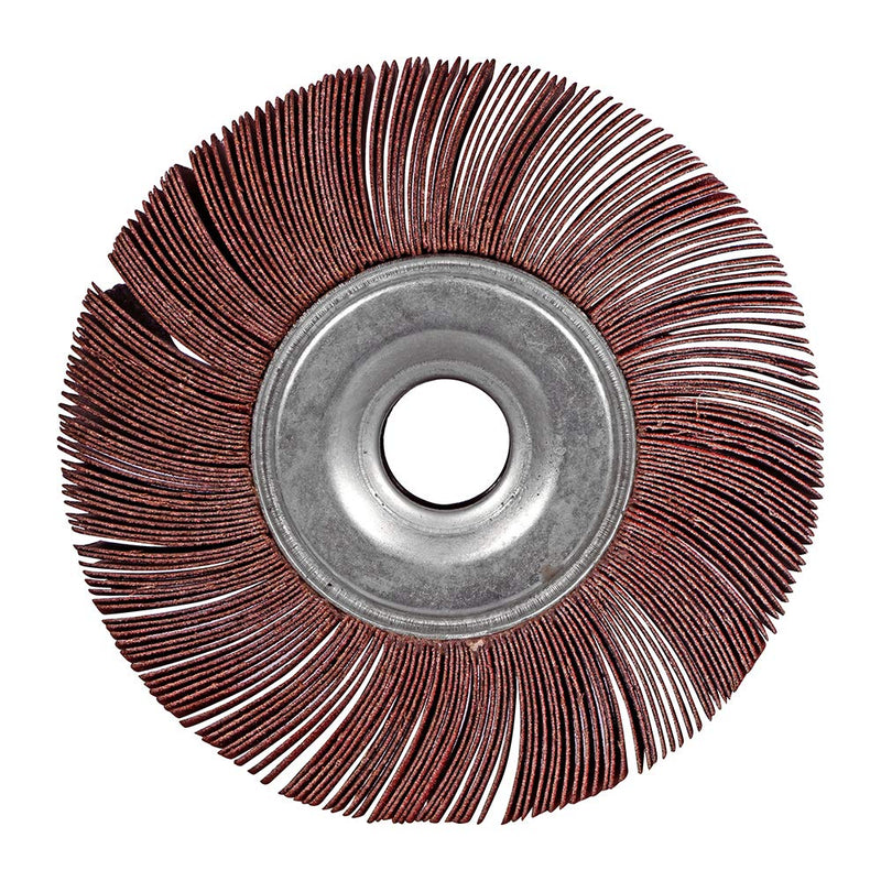 [Australia - AusPower] - BHA Unmounted Flap Wheel for Bench Grinder, 6" x 2" x 1" (80 Grit) 80 Grit 