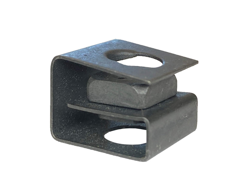 [Australia - AusPower] - RackGold® Black 12-24 Slide-on Cage Nuts 25 Pack - USA Made 