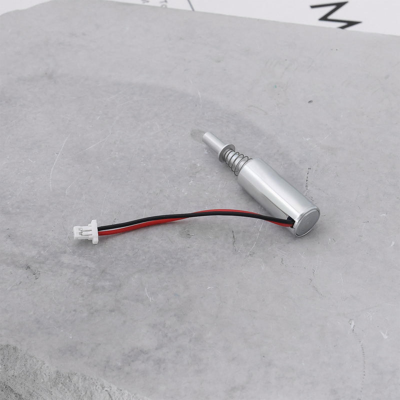 1 x Mini Mini Cylindrical Suction Solenoid Tubular Micromagnetic Suction Cup for Electromagnetic Suction Electromagnetic Lock 8x34.5x2.9mm 3V