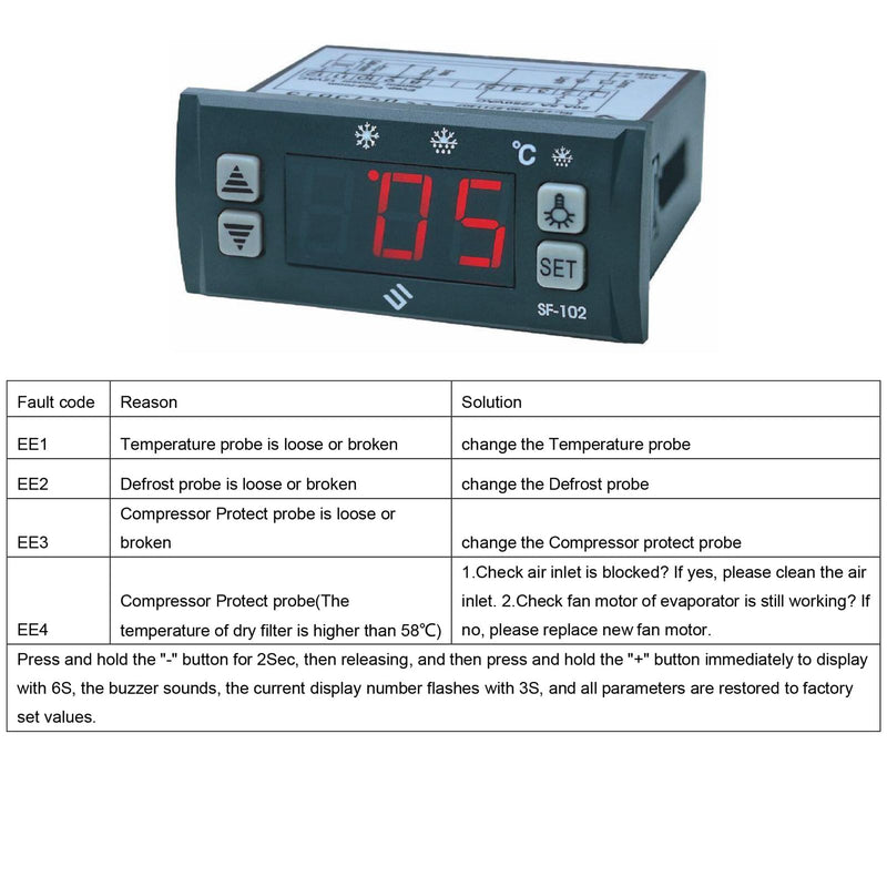 [Australia - AusPower] - Digital Temperature Controller SF-102 