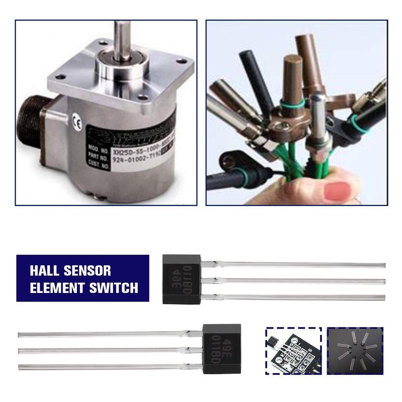 [Australia - AusPower] - OTOTEC 20 x 49E OH49E SS49E Linear-Sensoren S49E TO-92 3 Pins Sensorelement Schalter für Elektrofahrzeuge Motorreparatur 