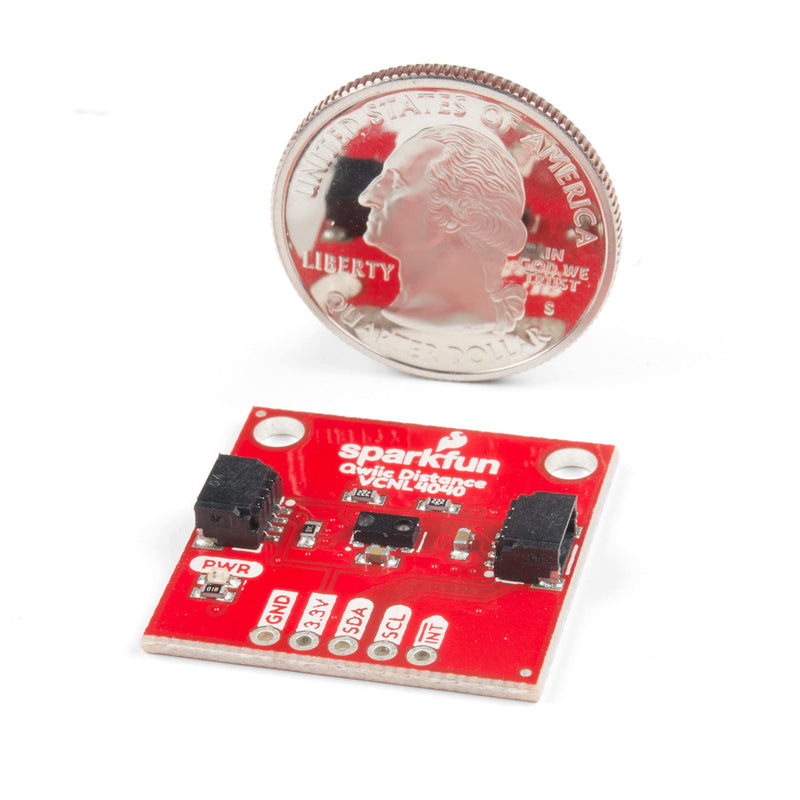 [Australia - AusPower] - SparkFun Proximity Sensor Breakout - 20cm, VCNL4040 (Qwiic) IR Presence and Ambient Light Sensor Using The VCNL4040, Various Integrated modules, Operating Voltage: 3.3V 