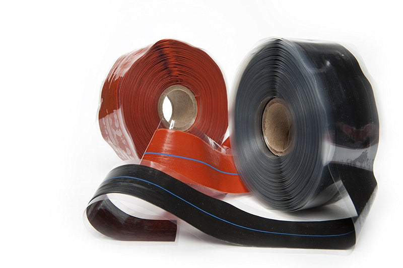 [Australia - AusPower] - Bond It F4 Emergency Self-Fusing Silicone Tape, Repair Plumbing Pipe & Radiator Hose Leak, Electrical Insulation, Permanent Bonding, Waterproof, 1" x 36' x 20mil, Red Red Oxide 