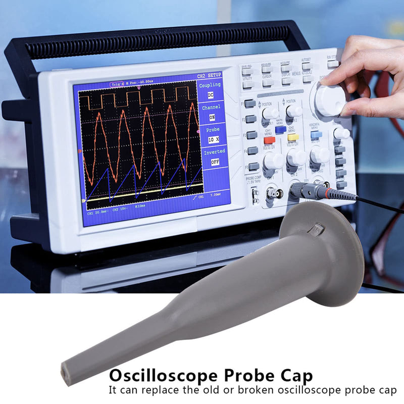 [Australia - AusPower] - 2Pcs Universal Oscilloscope Probe Cap Universal Protective Probe Cap with Hook, Oscilloscope Probe Accessories oscilloscope Probe kit 