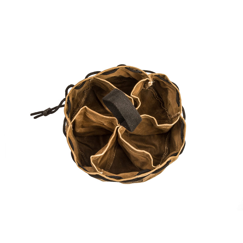 Readywares Parachute Nail Pouch, Parachute Bag for Nails, Screws, and Supplies, Heavy Duty Waxed Canvas Organizer Bag