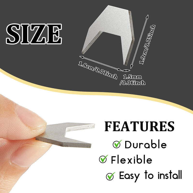 [Australia - AusPower] - Drawer Stops, Drawer Stoppers for Dresser Metal Drawer Stops Antique Style Drawer Track Guide and Glides Stopper Furniture Parts Accessories for Drawers (24 Pieces) 24 