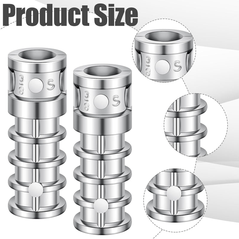 [Australia - AusPower] - 25 Pcs 3/8 x 1-3/4" Lag Shield Concrete Anchors Short Lag Screw Cinder Block Masonry Anchors Hole, Zinc Alloy 