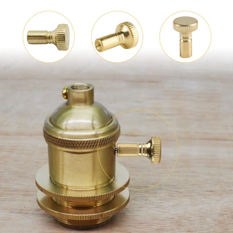 [Australia - AusPower] - 8 Pcs Lamp Switch Knobs, Light Lamp Turn On/Off Switch Knobs Replacement, Standard Lamp Switch Replacement Turn Knobs, Light Lamp Knob Twist Switch Knobs Socket Knob for Floor Table Lamps 