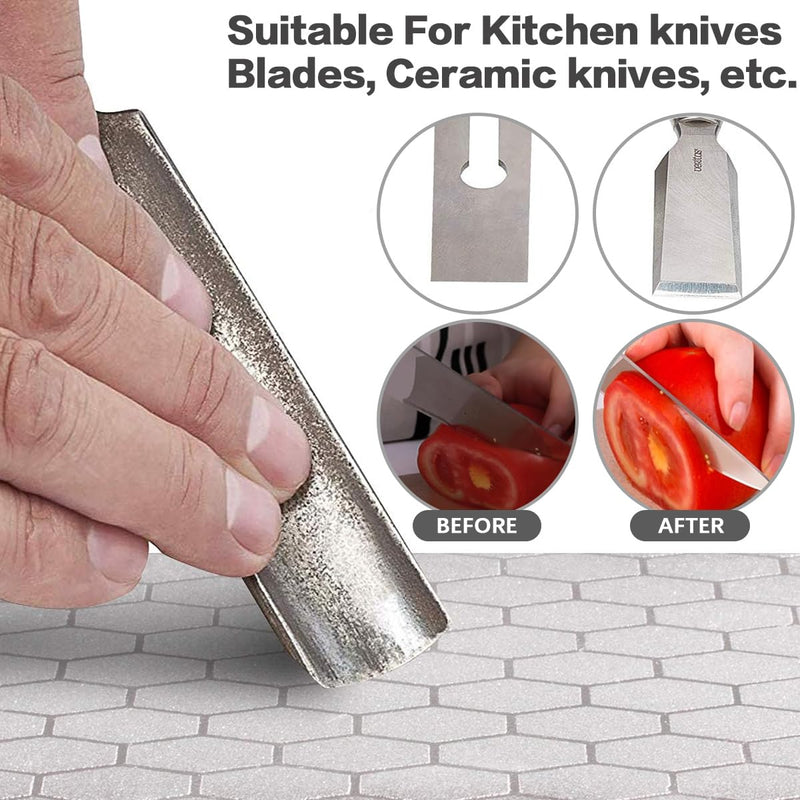 5 x Diamond Whetstones 200/400/600/1000/2000 | Diamond Knife Sharpener Sharpening Stone Plate Diamond Plates Chef's Knife Grinding for Kitchen Appliances and Outdoor Use