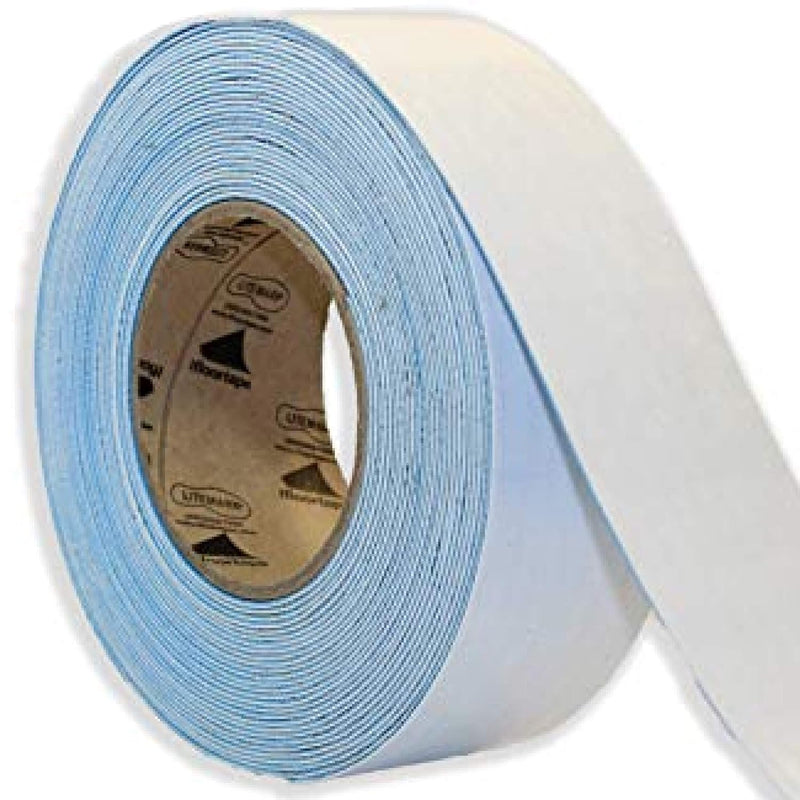 LiteMark Duramark EC700 Floor Marking Tape for Concrete and Pavement | Industrial Marking Tape for Warehouses | Long-Lasting | High Durability (White), 3 Inch X 18 Feet