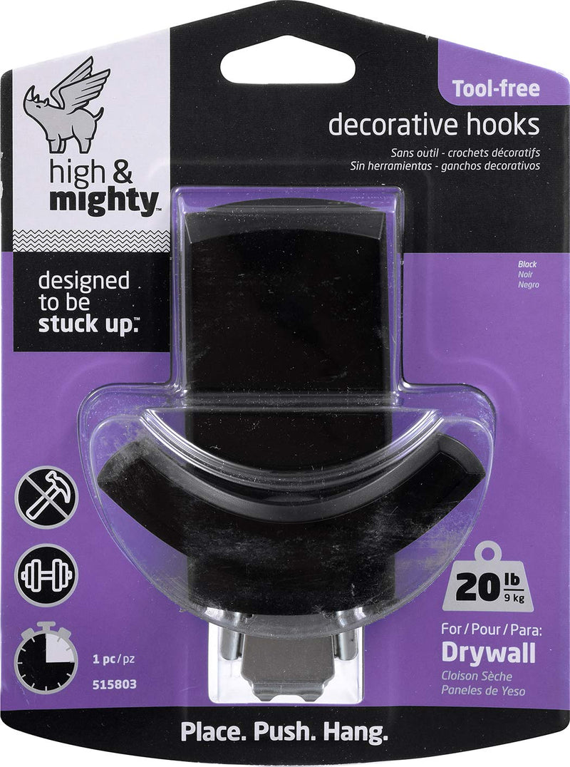 [Australia - AusPower] - High & Mighty 515803 20LB BLK H&M DBL Hook, 20 LB, Silver 20 Pounds Rectangle Double 