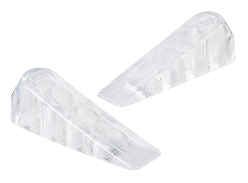 [Australia - AusPower] - Scotch Door Stoppers, 2 Count, 1-1/8 in., Flexible Material Assures Snug Fit Under Door, Easy to Use Door Stops for Bottom of Door (SP947) Door Stop 