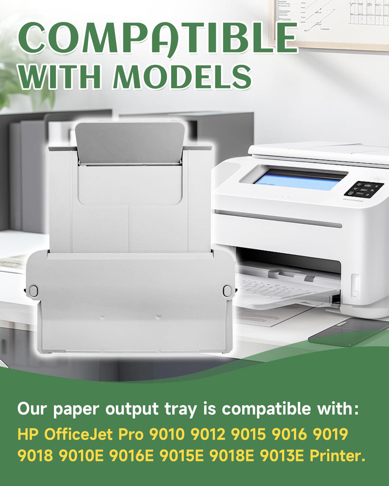 Printer Paper Output Tray Compatible with HP OfficeJet Pro 9010 9012 9015 9016 9018 9019 9010E 9013E 9015E 9016E 9018E