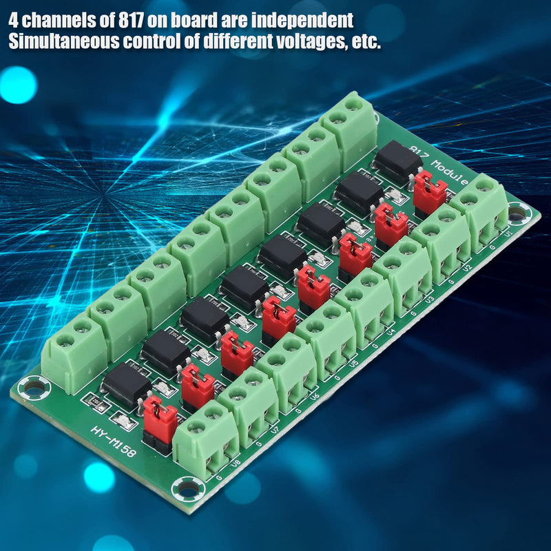 [Australia - AusPower] - Walfront Optocoupler Isolation Board 3.6-30V Optocoupler Isolation Module 8 Channel Converter 