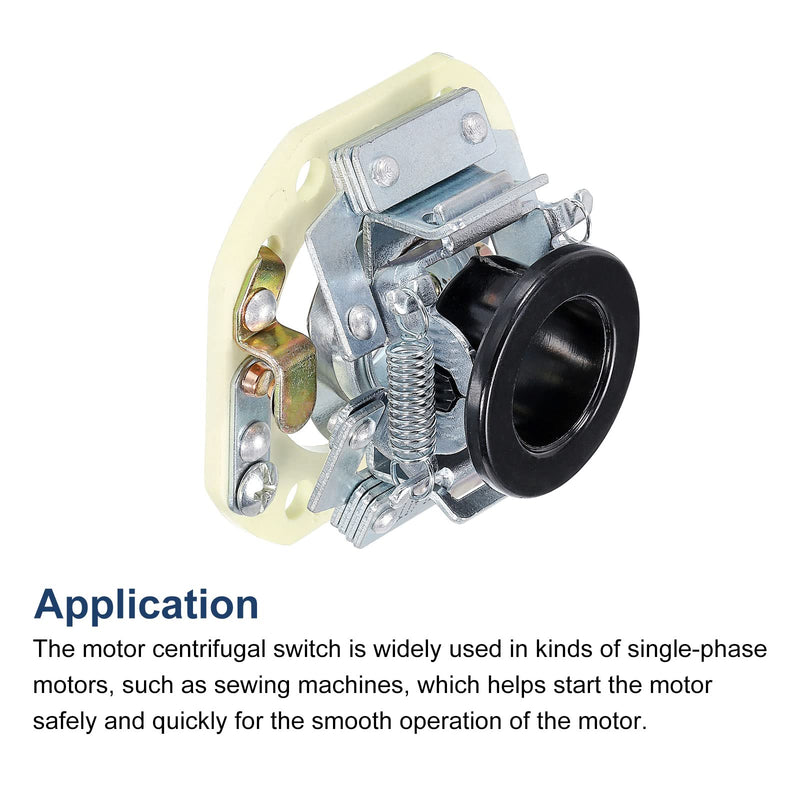 [Australia - AusPower] - PATIKIL Single Phase Electric Motor Centrifugal Switch L19-154S Bore 19mm for Stitching Machinery, Machines Motor Reducer Pack of 1 