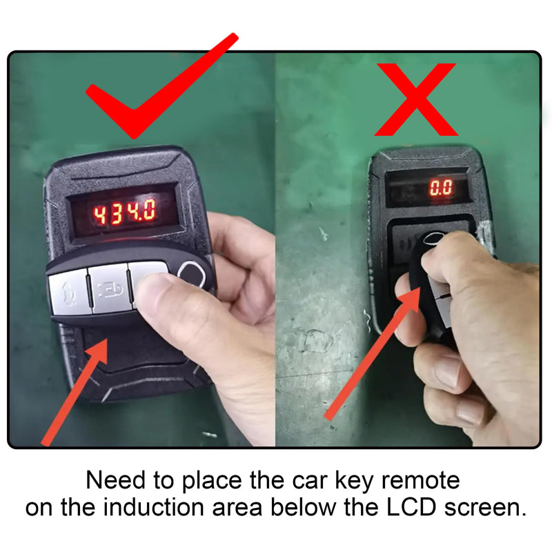 [Australia - AusPower] - Frequency Tester Car Key Fob, WOYO PL001 10MHZ-1000MHZ Automotive Truck Door Remote Control Tester 315/433/868/902 MHZ RF Radio Frequency Digital, IR Infrared Signal TV Remote Detector 