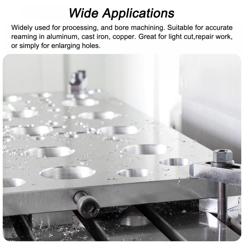 [Australia - AusPower] - sourcing map Clamping Reamer 7 mm H7 4241 High Speed Steel Spiral Grooves Lathe Reamer Cutter 7mm 