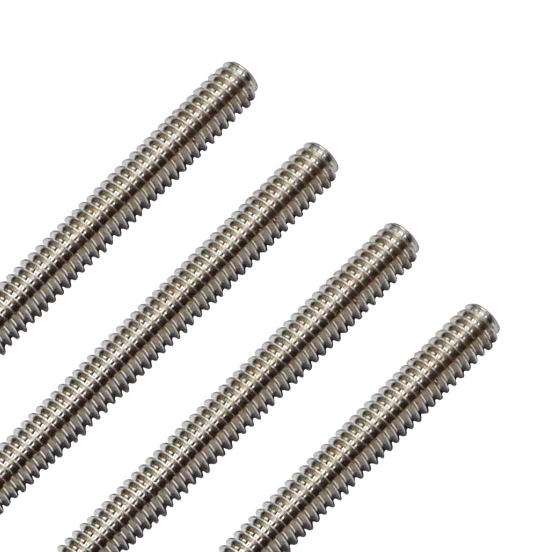 [Australia - AusPower] - Aiwaiufu 12Inch Stainless Steel Threaded Rods, 1/4"-20 Fully All Threaded Rods (Pack of 4) 1/4''-20 