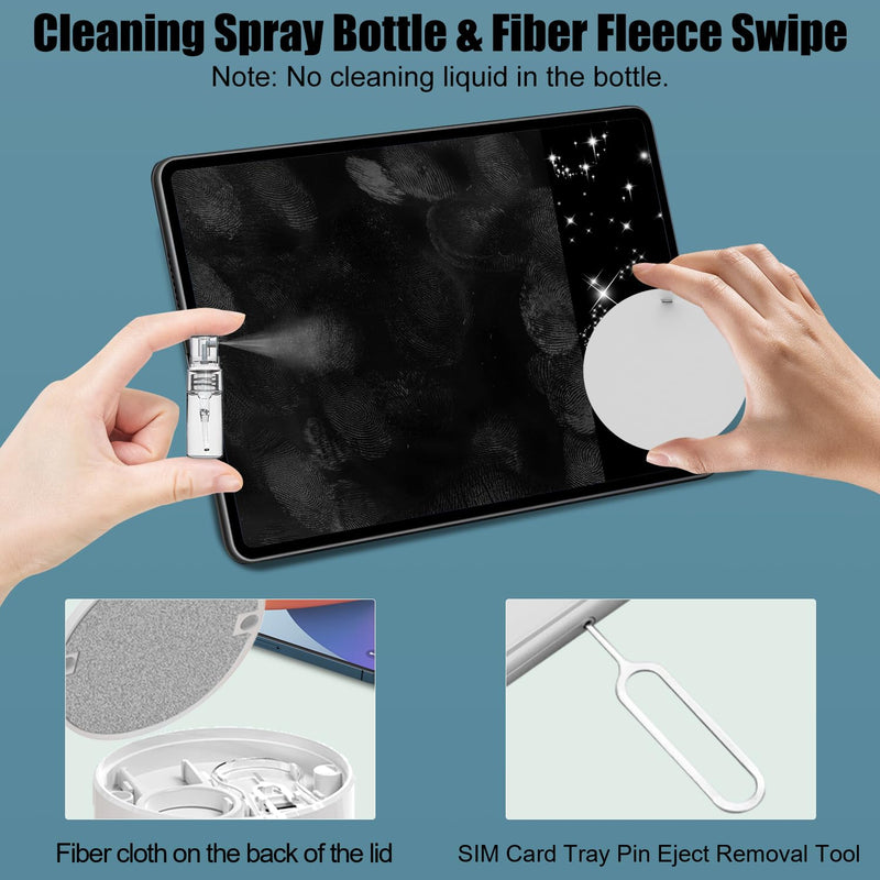 [Australia - AusPower] - 20 in 1 Multifunctional Cleaner Kit for Electronic Devices, Keyboard Cleaning Brush, Headphones Cleaner Kit for AirPods, Multi-Tool for Cleaning Laptop, Keyboard, Earbuds, Camera, Cellphones 