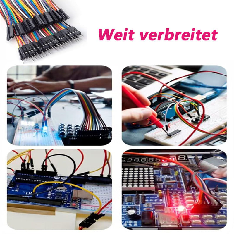 120pin Jumper Wire 40 x 10 cm, 40 x 20 cm, Male to Female, 28AWG | Female to Female Jumper Wires Breadboard, Cable Jumpers 28AWG Wire Bridges for M2M/F2M/F2F Arduino