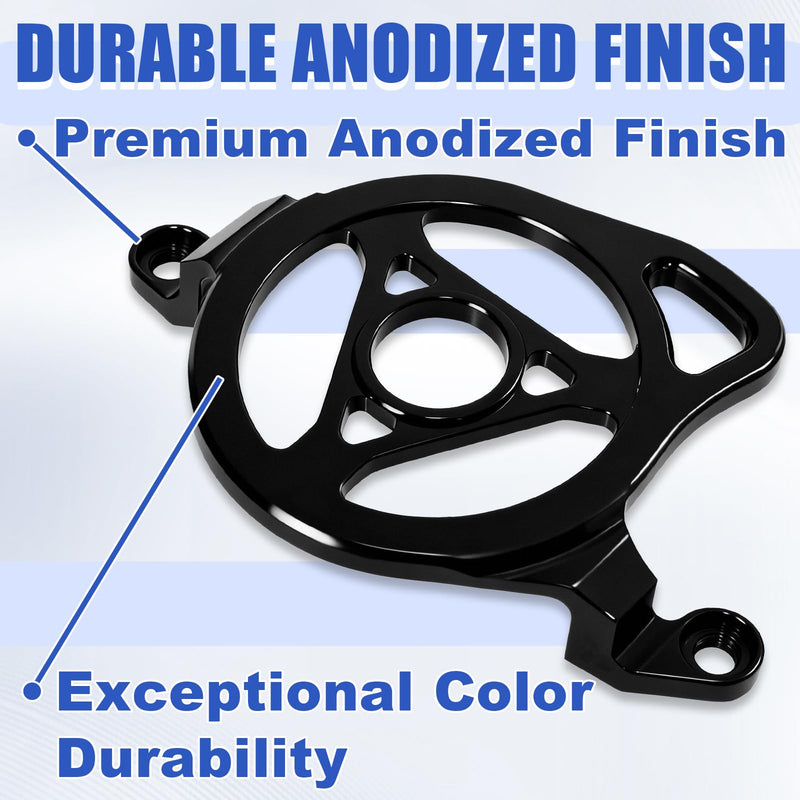 [Australia - AusPower] - Engine Case Saver Cover for Surron Light Bee X/S/L1E Segway X160 X260 Electric Dirt Bike Sur Ron Motor Cover (Black) 