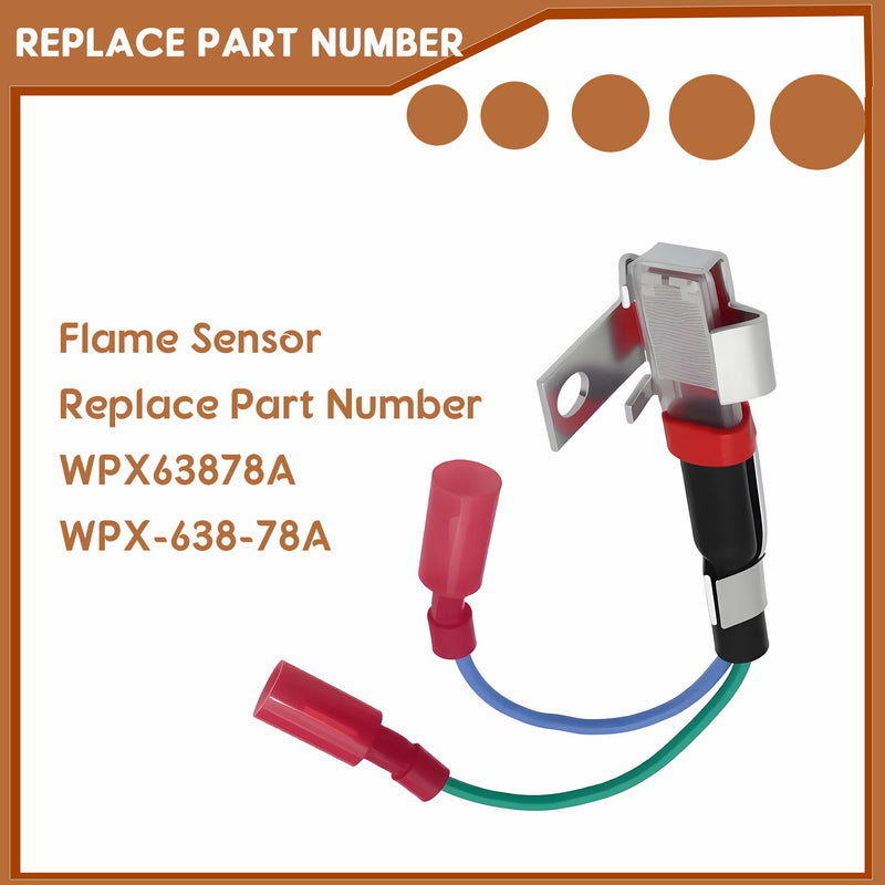 [Australia - AusPower] - Replace WPX63878A WPX-638-78A Flame Sensor Fits for Aqua-HOT H-ydronic Webasto Burner Heads - 12V 