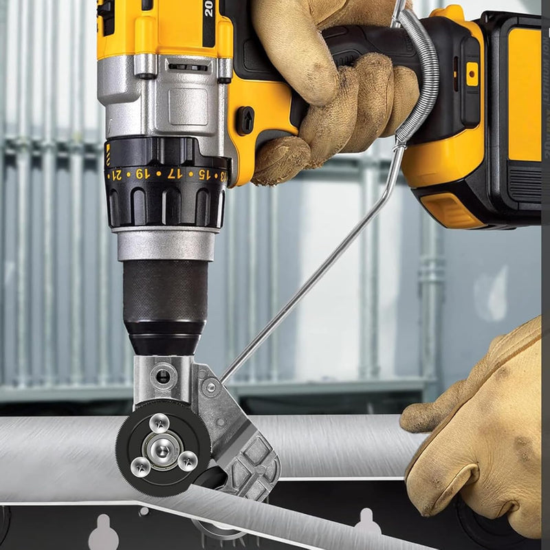 [Australia - AusPower] - Innovative Electric Drill Plate Cutter - Versatile Metal Shears Attachment for Effortless Cutting of Various Metals - High Precision, High Efficiency, Where Professionalism Meets Innovation 