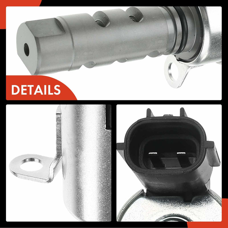 A-Premium Engine Variable Valve Timing (VVT) Solenoid Compatible with Hyundai Elantra 2003-2012 Tucson 2005-2009 & Kia Sportage 2005-2010 Spectra L4 2.0L, Replace# 2435523763 24355237632