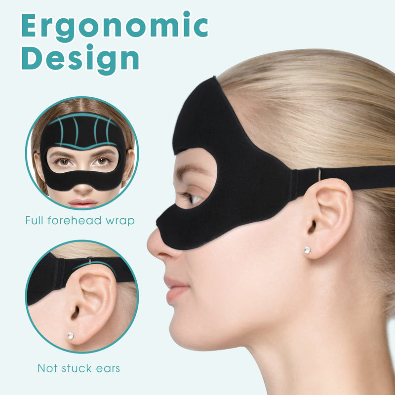 [Australia - AusPower] - VR Sweat Mask Foam Band for Meta Quest 3 Oculus 2 Pro VR Workout Supernatual Face Dry Cool Guard Cover 
