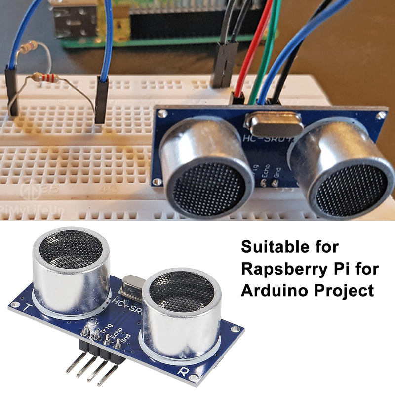 [Australia - AusPower] - HC-SR04 Ultrasonic Sensor Module Kit for Arduino HC-SR04 5pcs 