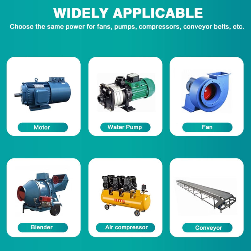 [Australia - AusPower] - DEWIN Frequency Converter, VFD Frequency Converter, 1 Phase Input, 3 Phase Output, VFD Speed Controller for Motor Speed Control, 750 W AC 220 V AC220V 750W 