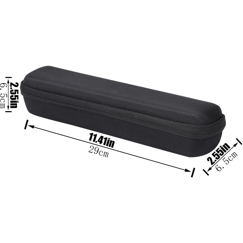 [Australia - AusPower] - co2CREA Hard Case Replacement for Epson Workforce ES-50 ES-55R RR-60 RR-70W ES-65WR ES-60W DS-30 DS-70 DS-80 Portable Sheet-fed Document Scanner (Black) Black 