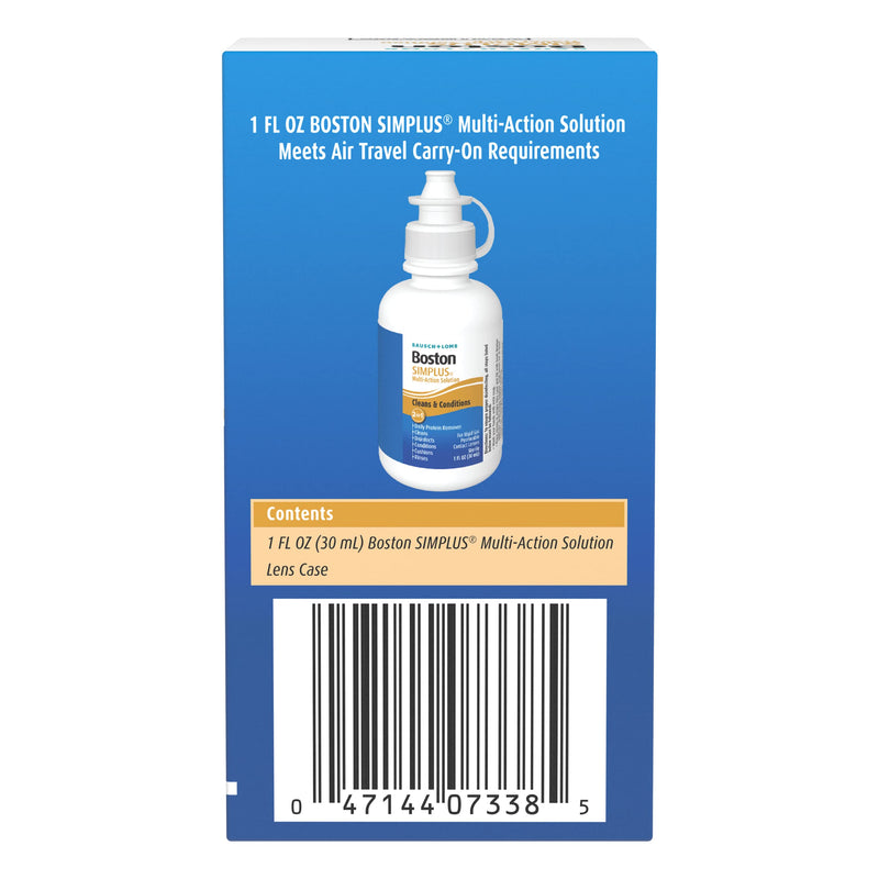 [Australia - AusPower] - Boston Simplus Contact Lens Solution, for Gas Permeable Contact Lenses, Contact Lens Case Included, 1 Fl Oz 1 Fl Oz (Pack of 1) 