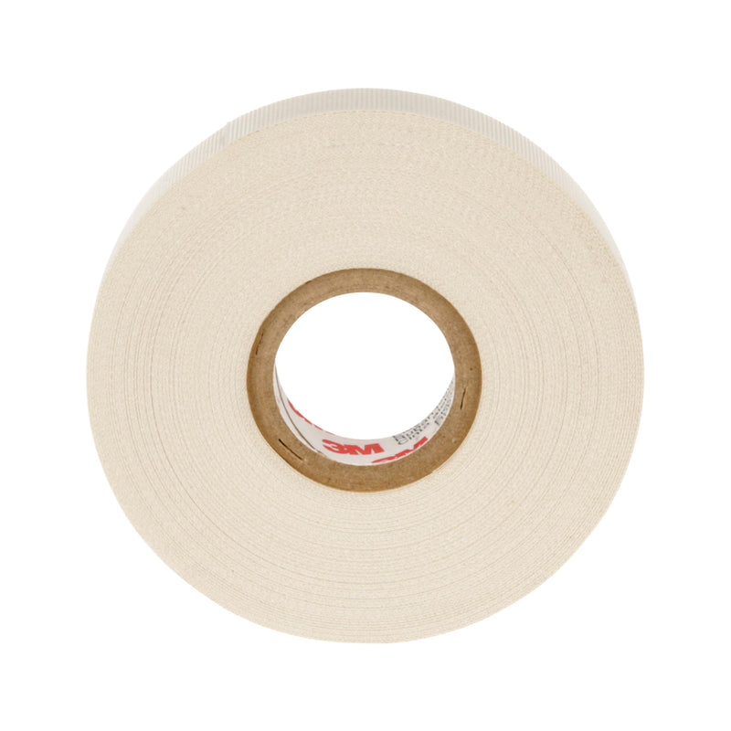 3M Glass Cloth Electrical Tape 27, ½ in x 66 ft, 1 Roll, Non-Corrosive Adhesive, Pressure Sensitive, High Temperature, Corrosion Protection, 7-mil Woven 1/2 in x 66 ft
